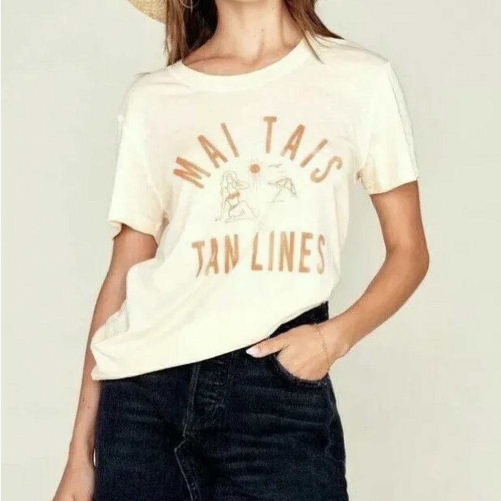 mate the label mai tais and tan lines shirt
